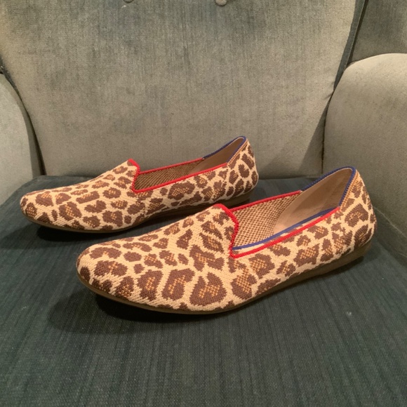 Rothy’s The Loafer - Mocha Spot Women’s 8 - Picture 3 of 5